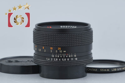【中古】CONTAX コンタックス Carl Zeiss Planar 50mm f/1.4 T* AEJ