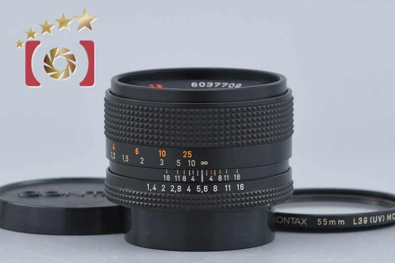 【中古】CONTAX コンタックス Carl Zeiss Planar 50mm f/1.4 T* AEJ