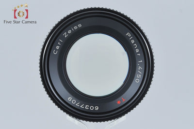 【中古】CONTAX コンタックス Carl Zeiss Planar 50mm f/1.4 T* AEJ