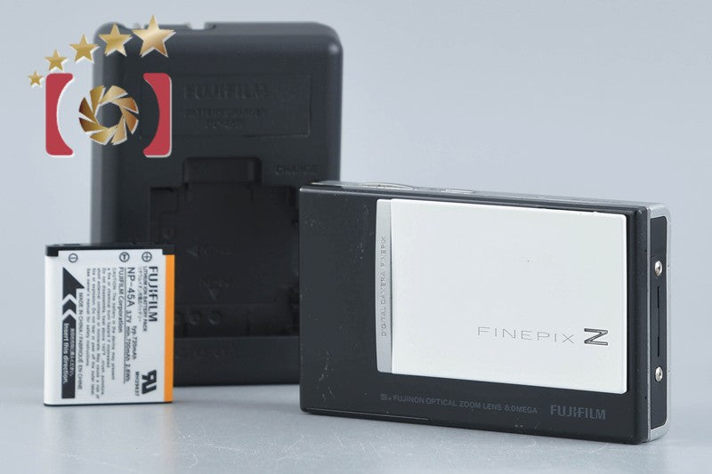 [Used] FUJIFILM FinePix Z100fd White & Black Compact Digital Camera