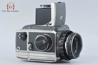 【中古】ZENZA BRONICA ゼンザブロニカ S2 後期 シルバー + Nikon NIKKOR-P 75mm f/2.8