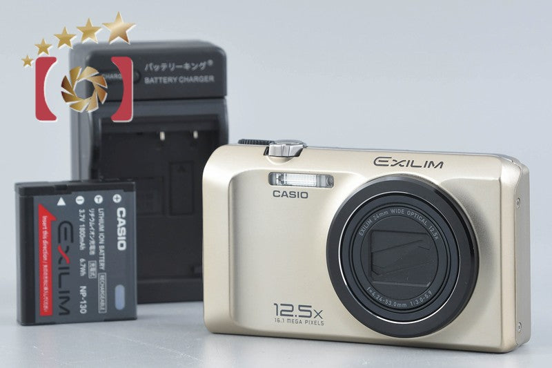 [Used] Casio EXILIM EX-H30 Gold Compact Digital Camera