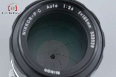 [Used] Nikon NIKKOR-P.C Auto 105mm f/2.5