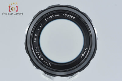 [Used] Nikon NIKKOR-P.C Auto 105mm f/2.5