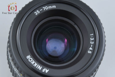 【Used】Nikon AF NIKKOR 35-70mm f/3.3-4.5