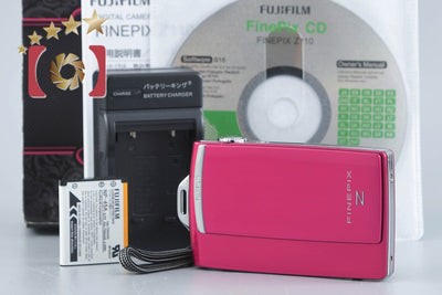[Used] Fujifilm FinePix Z110 Pink Compact Digital Camera with Original Box