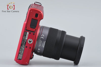 [Used] Panasonic LUMIX DMC-GF2 Red + LUMIX G VARIO 14-45mm f/3.5-5.6 ASPH. MEGA O.I.S. H-FS014045