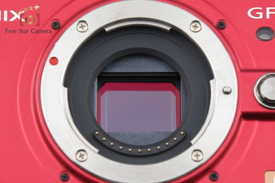 [Used] Panasonic LUMIX DMC-GF2 Red + LUMIX G VARIO 14-45mm f/3.5-5.6 ASPH. MEGA O.I.S. H-FS014045