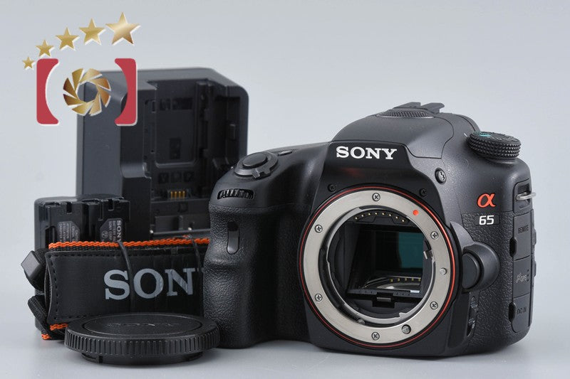 [Used] SONY α65 SLT-A65V Digital SLR Camera, Low Shutter Count