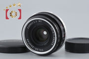 [Used] Voigtlander COLOR-SKOPAR 35mm f/2.5 MC Black L39 Leica Screw Mount Overhauled in January 2026