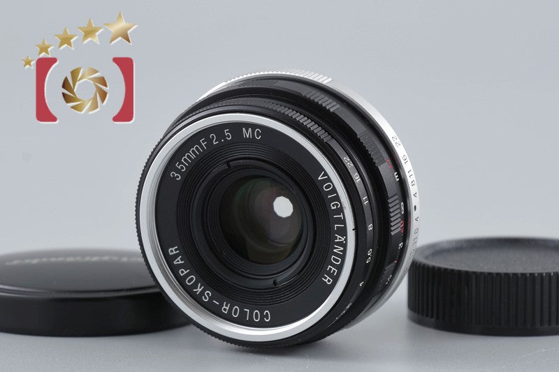 [Used] Voigtlander COLOR-SKOPAR 35mm f/2.5 MC Black L39 Leica Screw Mount Overhauled in January 2026
