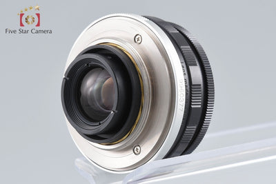 [Used] Voigtlander COLOR-SKOPAR 35mm f/2.5 MC Black L39 Leica Screw Mount Overhauled in January 2026