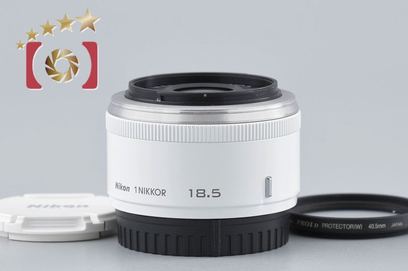 [Used] Nikon 1 NIKKOR 18.5mm f/1.8 White