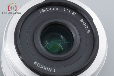 [Used] Nikon 1 NIKKOR 18.5mm f/1.8 White