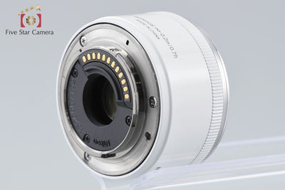 [Used] Nikon 1 NIKKOR 18.5mm f/1.8 White