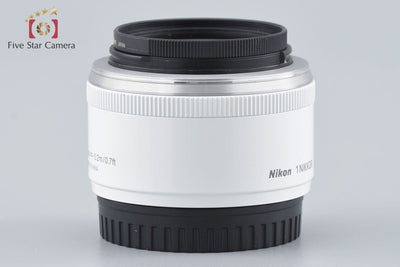 [Used] Nikon 1 NIKKOR 18.5mm f/1.8 White