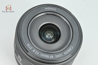 【中古】Canon キヤノン RF 16mm f/2.8 STM
