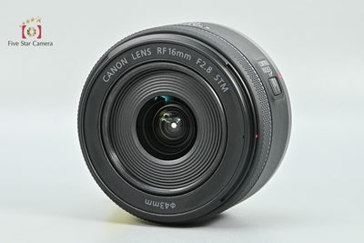 【中古】Canon キヤノン RF 16mm f/2.8 STM