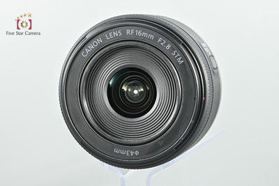 【中古】Canon キヤノン RF 16mm f/2.8 STM
