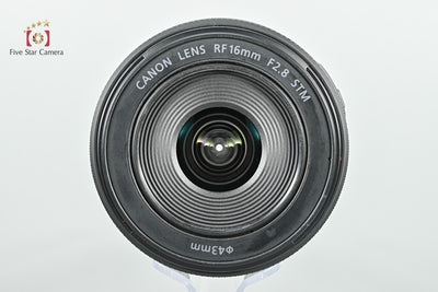 【中古】Canon キヤノン RF 16mm f/2.8 STM
