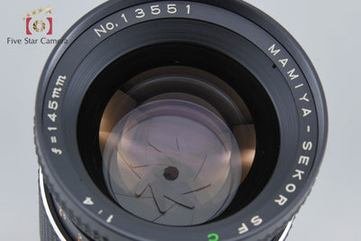 【中古】Mamiya マミヤ SEKOR SF C 145mm f/4