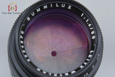 [Used] Leica Summilux 50mm f/1.4 2nd Generation Leica M Mount