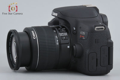 [Used] Canon EOS Kiss X8i + EF-S 18-55mm f/3.5-5.6 IS II - Low Shutter Count