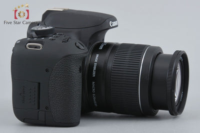 [Used] Canon EOS Kiss X8i + EF-S 18-55mm f/3.5-5.6 IS II - Low Shutter Count