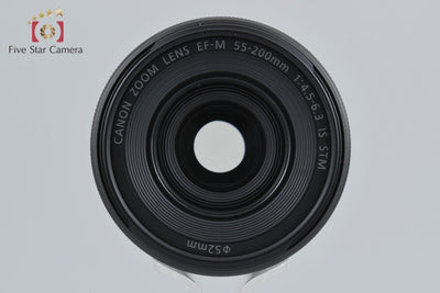 [Used] Canon EF-M 55-200mm f/4.5-6.3 IS STM Black