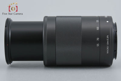 [Used] Canon EF-M 55-200mm f/4.5-6.3 IS STM Black