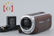 【中古】Panasonic パナソニック HC-W590M ブラウン ビデオカメラ