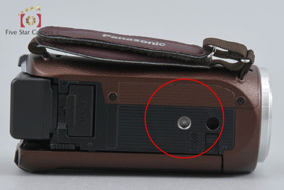 【中古】Panasonic パナソニック HC-W590M ブラウン ビデオカメラ