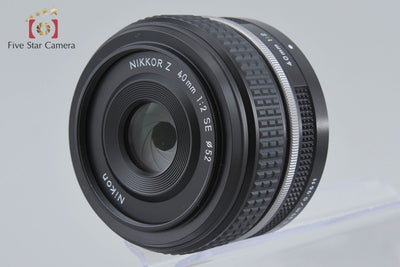 [Used] Nikon Zf 40mm f/2 SE Lens Kit Black, Low Shutter Count, With Original Box