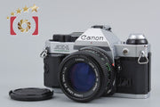 [Used] Canon AE-1 PROGRAM Silver + New FD 50mm f/1.4