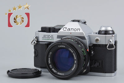 [Used] Canon AE-1 PROGRAM Silver + New FD 50mm f/1.4