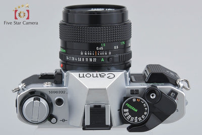 [Used] Canon AE-1 PROGRAM Silver + New FD 50mm f/1.4