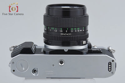 [Used] Canon AE-1 PROGRAM Silver + New FD 50mm f/1.4