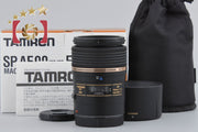 [Used] Tamron 272E SP AF 90mm f/2.8 Di MACRO for Nikon with original box