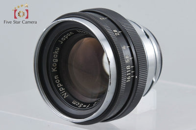 [Used] Nikon Nikkor-H 50mm f/2 for Nikon S Mount