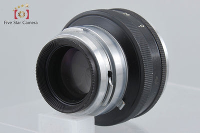 [Used] Nikon Nikkor-H 50mm f/2 for Nikon S Mount