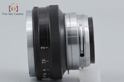 [Used] Nikon Nikkor-H 50mm f/2 for Nikon S Mount