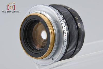 [Used] Canon 35mm f/1.8 L39 Leica Screw Mount Black Rare Item