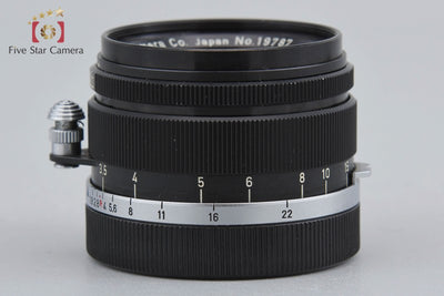 [Used] Canon 35mm f/1.8 L39 Leica Screw Mount Black Rare Item