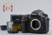 【Used】Nikon D800 Digital SLR Camera with Low Shutter Count
