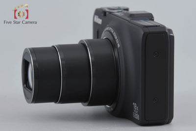 [Used] Nikon COOLPIX S9300 Noble Black Compact Digital Camera with Original Box