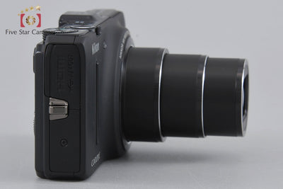 [Used] Nikon COOLPIX S9300 Noble Black Compact Digital Camera with Original Box