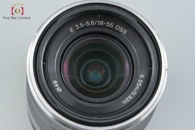 [Used] SONY E 18-55mm f/3.5-5.6 OSS SEL1855 Silver