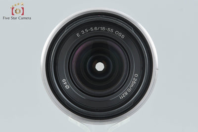 [Used] SONY E 18-55mm f/3.5-5.6 OSS SEL1855 Silver