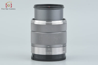 [Used] SONY E 18-55mm f/3.5-5.6 OSS SEL1855 Silver