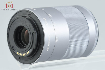 [Used] Canon EF-M 55-200mm f/4.5-6.3 IS STM Silver